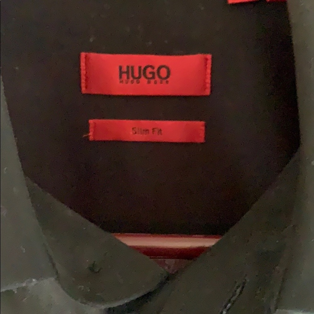 Hugo Boss slim fit shirt size large